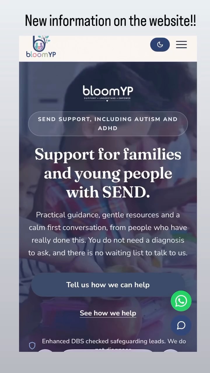 There is new information and resources on the website to help with going back to school, whether that be a new school or the same. There is...